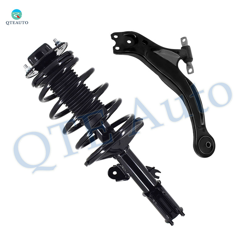 Front Right Lower Control Arm Ball Joint-Quick Complete Strut-Coil Spring Assembly For 1998-2003 Toyota Sienna