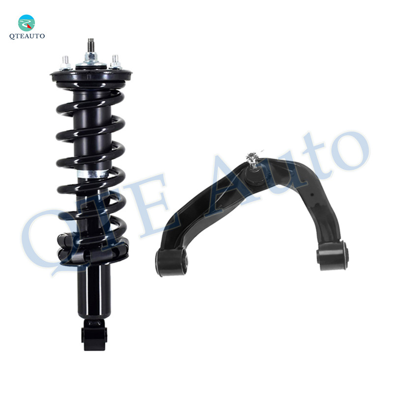 Front Right Upper Control Arm Ball Joint-Quick Complete Strut-Coil Spring Assembly For 2005-2019 Nissan Frontier L4