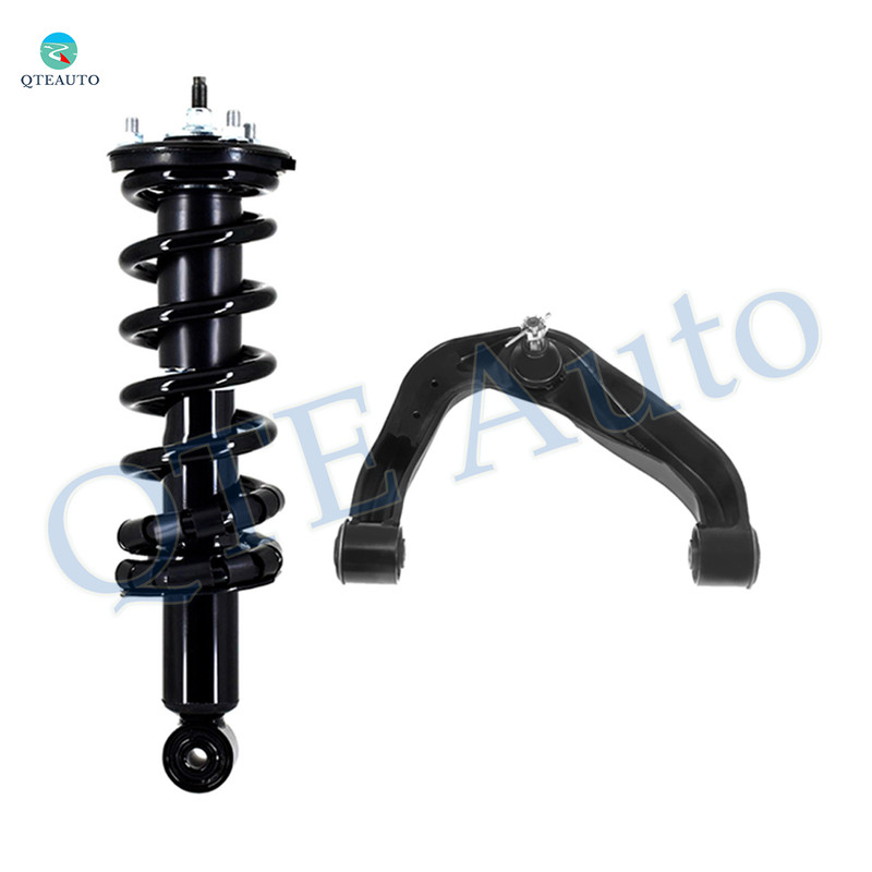 Front Left Upper Control Arm Ball Joint-Quick Complete Strut-Coil Spring Assembly For 2005-2019 Nissan Frontier