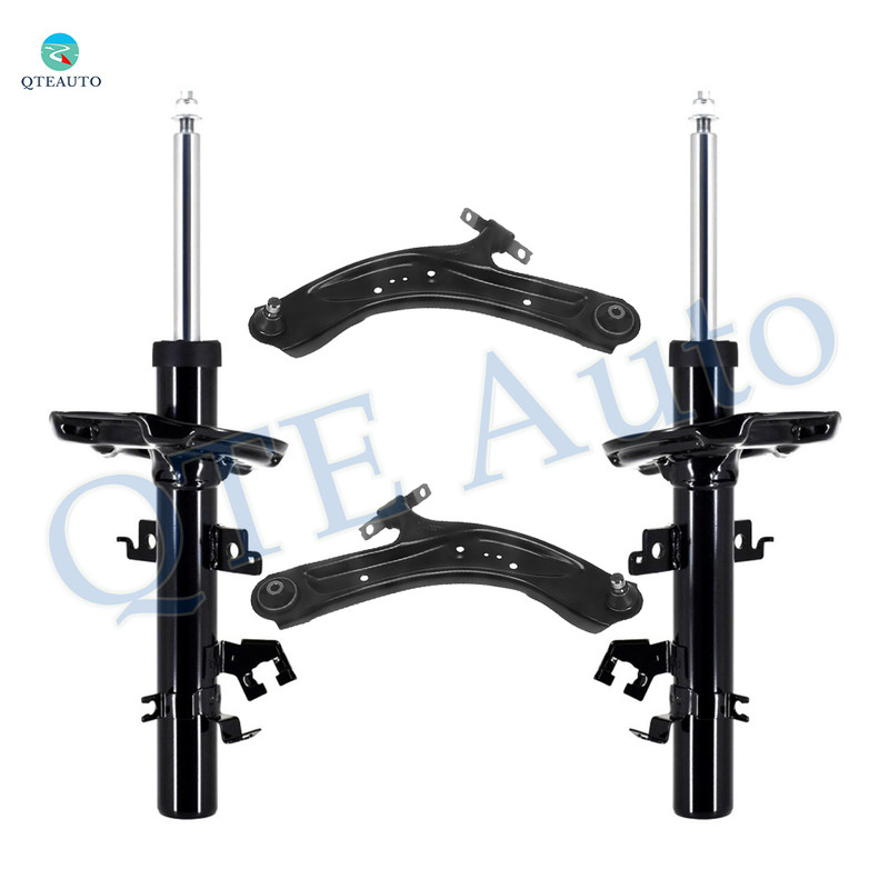 Set of 4 Front Lower Control Arm Ball Joint-Suspension Strut Assembly For 2014-2020 Nissan Rogue