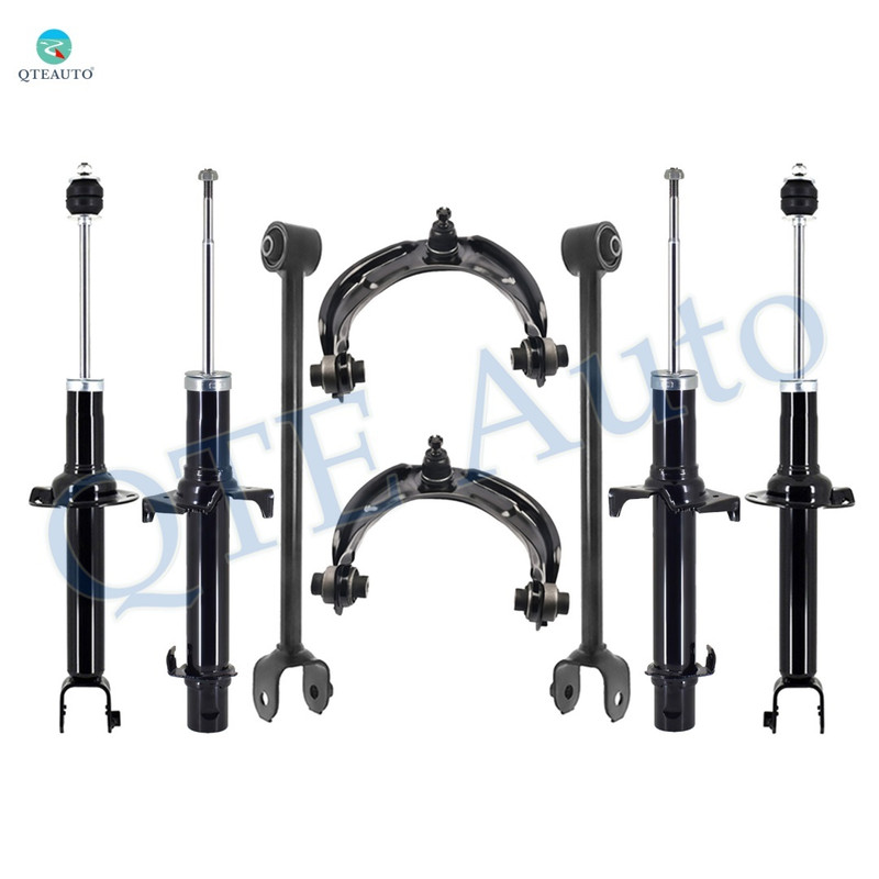 Set of 8 Front Upper Control Arm Ball Joint-Suspension Strut Assembly-Rear Lower Rearward Control Arm-Suspension Strut Assembly For 2009-2014 Acura TL