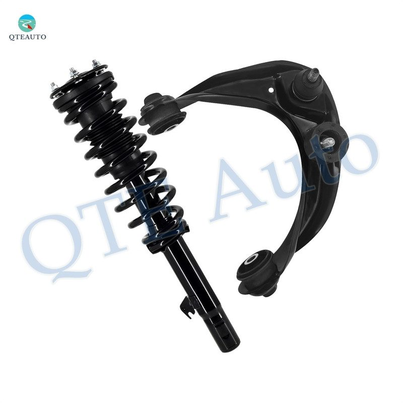 Front Right Upper Control Arm Ball Joint-Quick Complete Strut-Coil Spring Assembly For 2006-2009 Mercury Milan V6