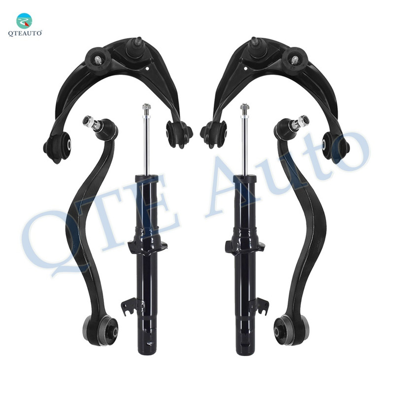 Set of 6 Front Upper-Lower Rearward Control Arm Ball Joint-Suspension Strut Assembly For 2006 Lincoln Zephyr