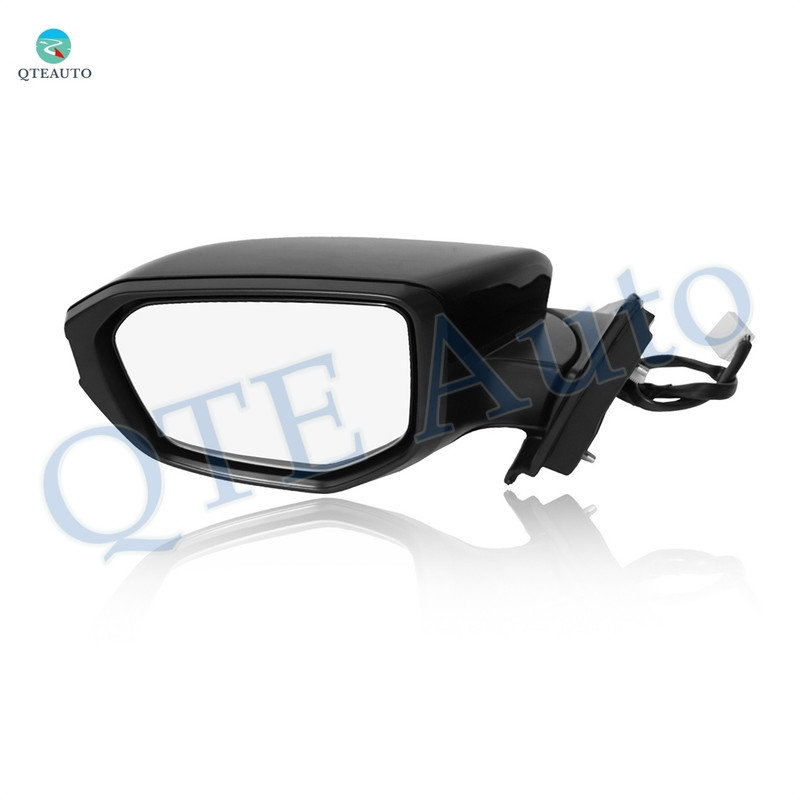 Left Driver Side Mirror, Power Heated Paintable Manual Folding View Mirror For 2016-2021 Honda Civic