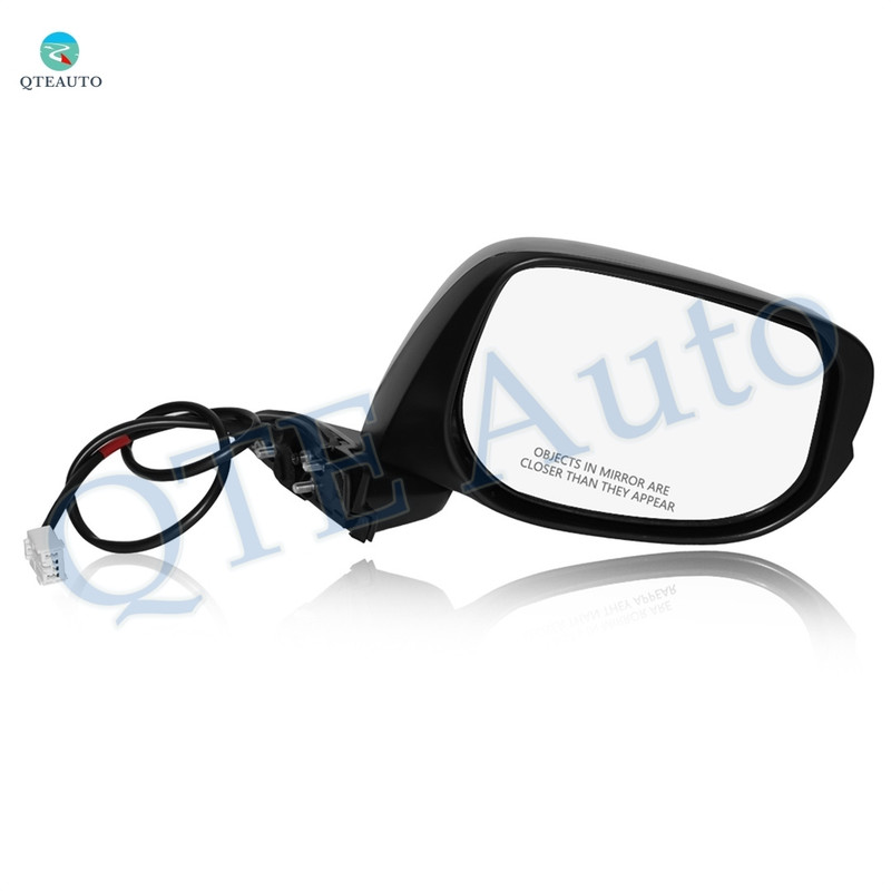 Right Passenger Side Mirror, Power Non-Heated Paintable Manual Folding View Mirror For 2009-2014 Honda FIT