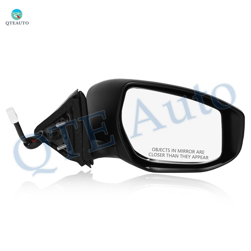 Right Passenger Side Mirror, Power Heated Paintable Manual Folding View Mirror with Turn Signal Light For 2013-2018 Nissan Altima
