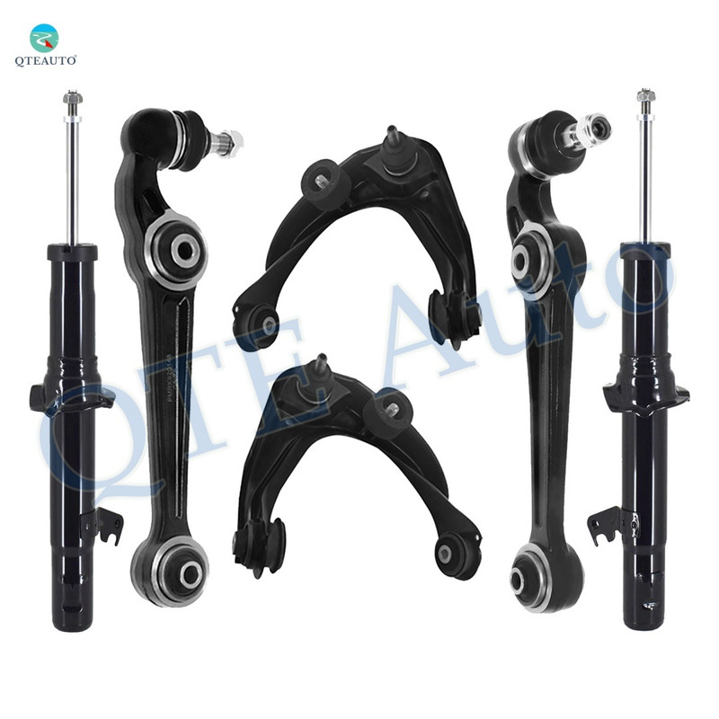 Set of 6 Front Upper-Lower Forward Control Arm Ball Joint-Suspension Strut Assembly For 2006 2007 Mercury Milan