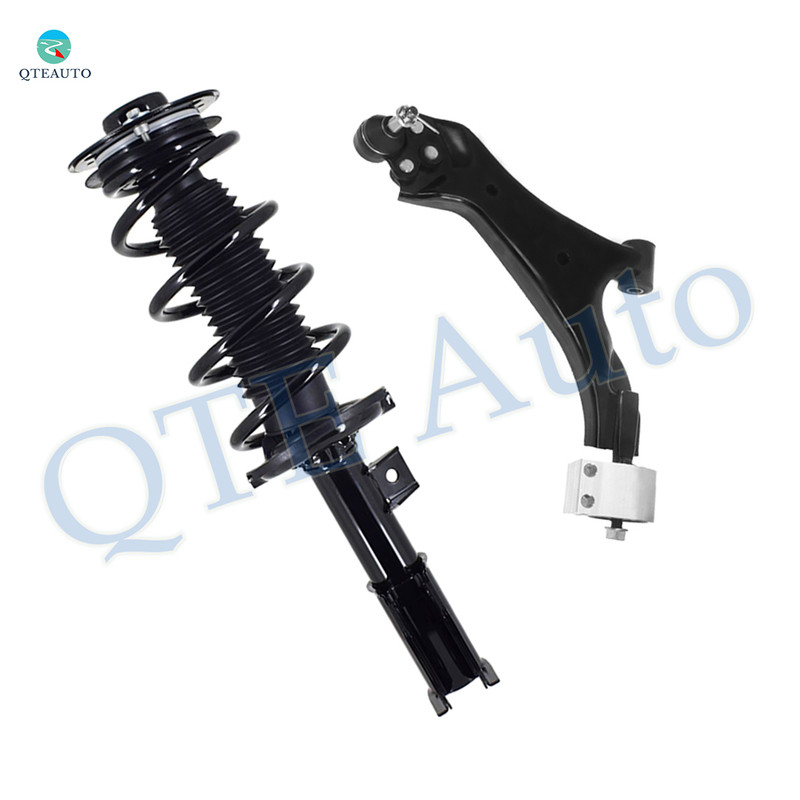 Front Left Lower Control Arm Ball Joint-Quick Complete Strut-Coil Spring Assembly For 2012 Chevrolet Captiva Sport