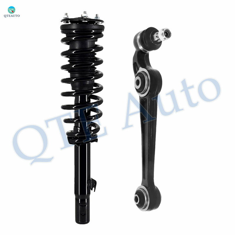 Front Left Lower Forward Control Arm Ball Joint-Quick Complete Strut-Coil Spring Assembly Replacement For 2006 2007 Ford Fusion