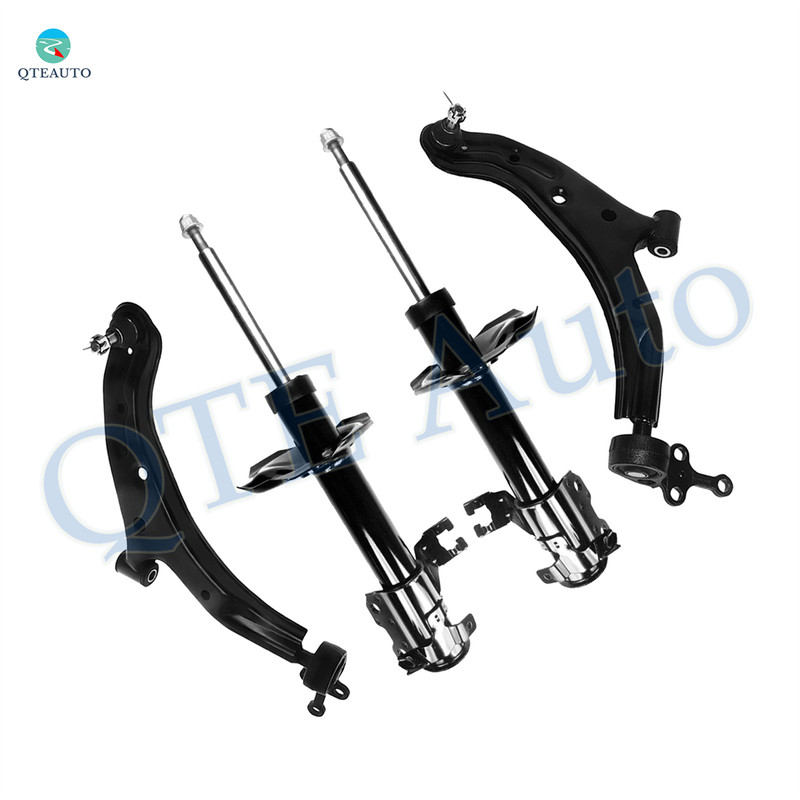 Set of 4 Front Lower Control Arm Ball Joint-Suspension Strut Assembly For 2000 2001 Nissan Sentra