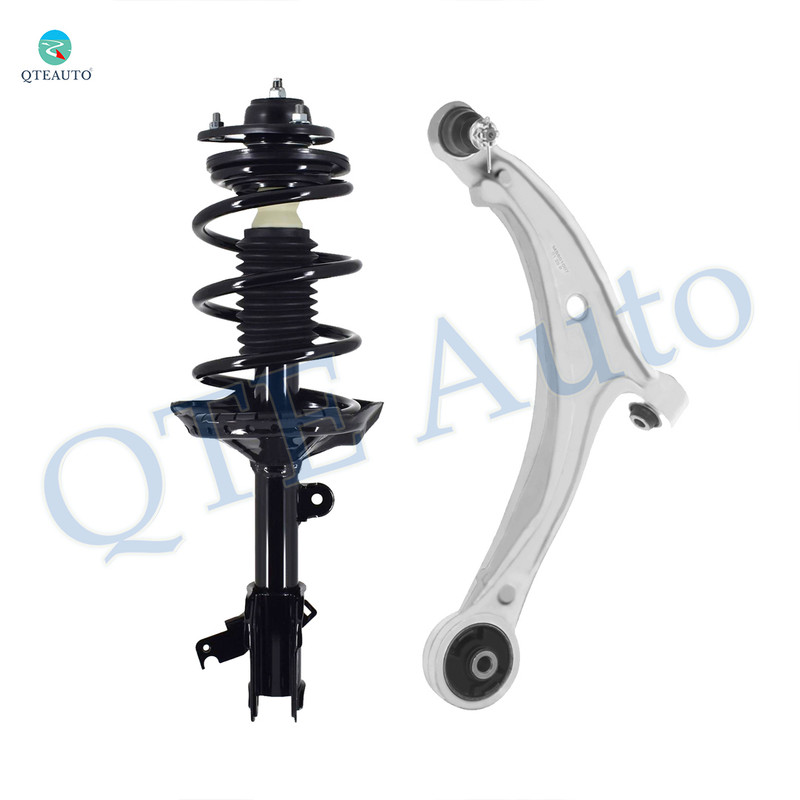 Front Left Lower Control Arm Ball Joint-Quick Complete Strut-Coil Spring Assembly For 2007 Honda Odyssey