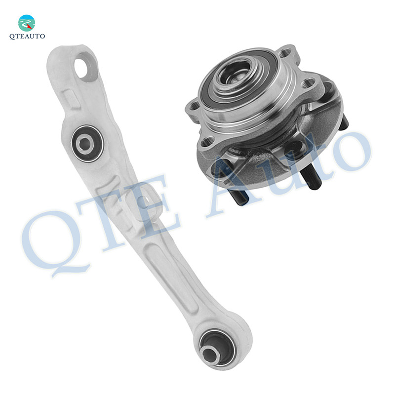 Front Left Lower Forward Control Arm-Wheel Hub Bearing Assembly For 2003 2004 Nissan 350Z