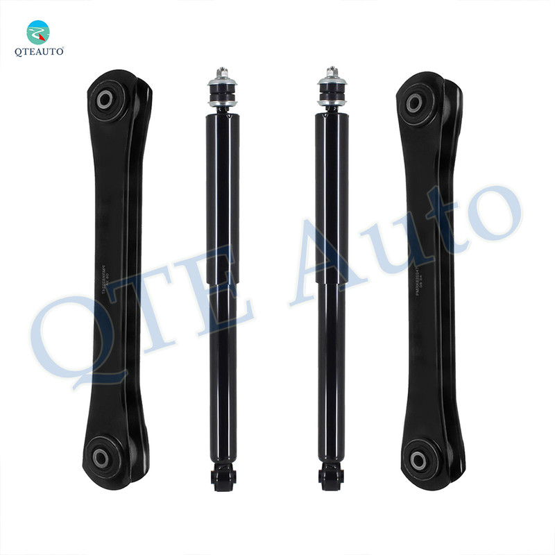 Set of 4 Front Lower Control Arm-Shock Absorber For 2000-2002 Dodge RAM 3500 4WD