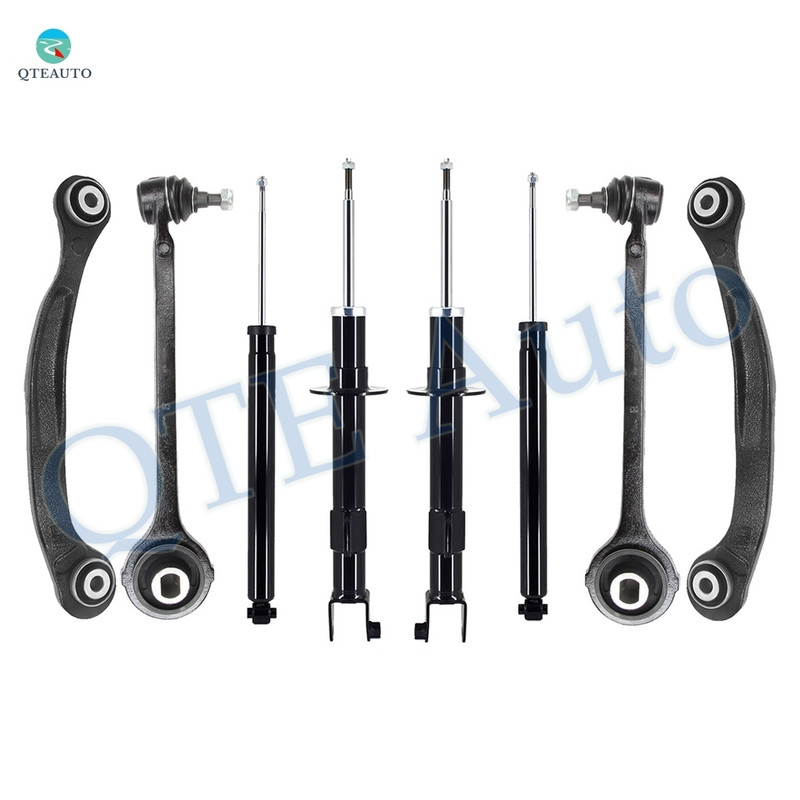 Set of 8 Front Lower Forward Control Arm Ball Joint-Suspension Strut Assembly-Rear Upper Rearward Control Arm-Shock Absorber For 2005-2008 Dodge Magnum