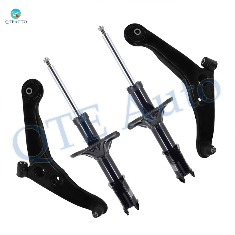 Set of 4 Front Lower Control Arm Ball Joint-Suspension Strut Assembly For 2002-2007 Mitsubishi Lancer