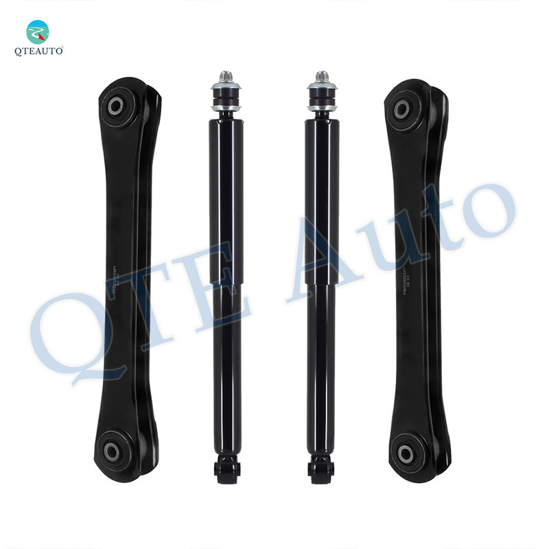 Set of 4 Front Lower Control Arm-Shock Absorber For 2000 2001 Dodge RAM 1500 4WD