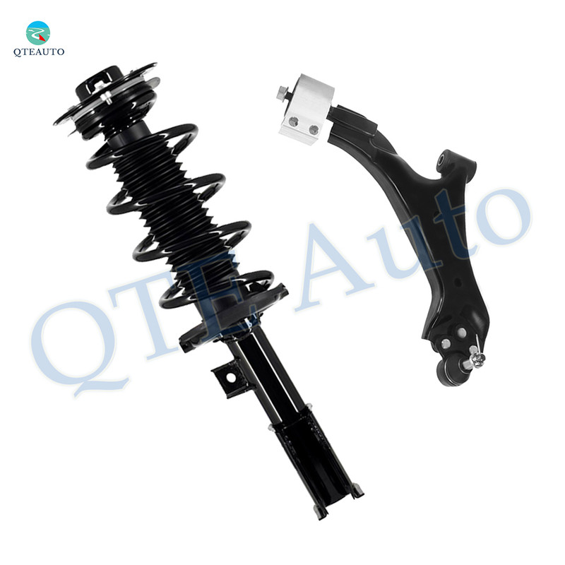 Front Right Lower Control Arm Ball Joint-Quick Complete Strut-Coil Spring Assembly For 2008-2010 Saturn VUE V6
