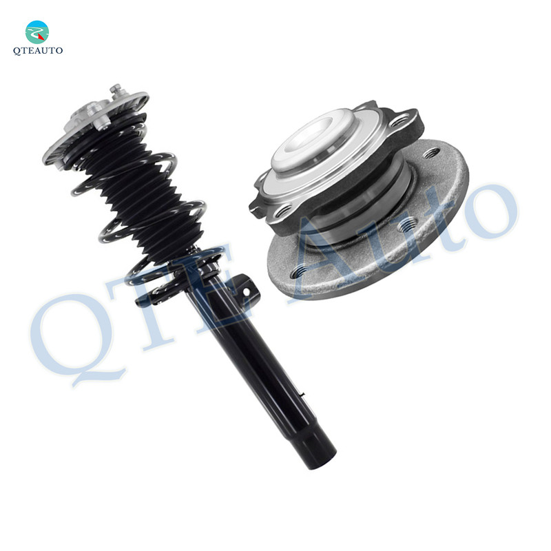 Front Wheel Hub Bearing Assembly-Quick Complete Strut-Coil Spring Assembly For 2012 2013 BMW 335I