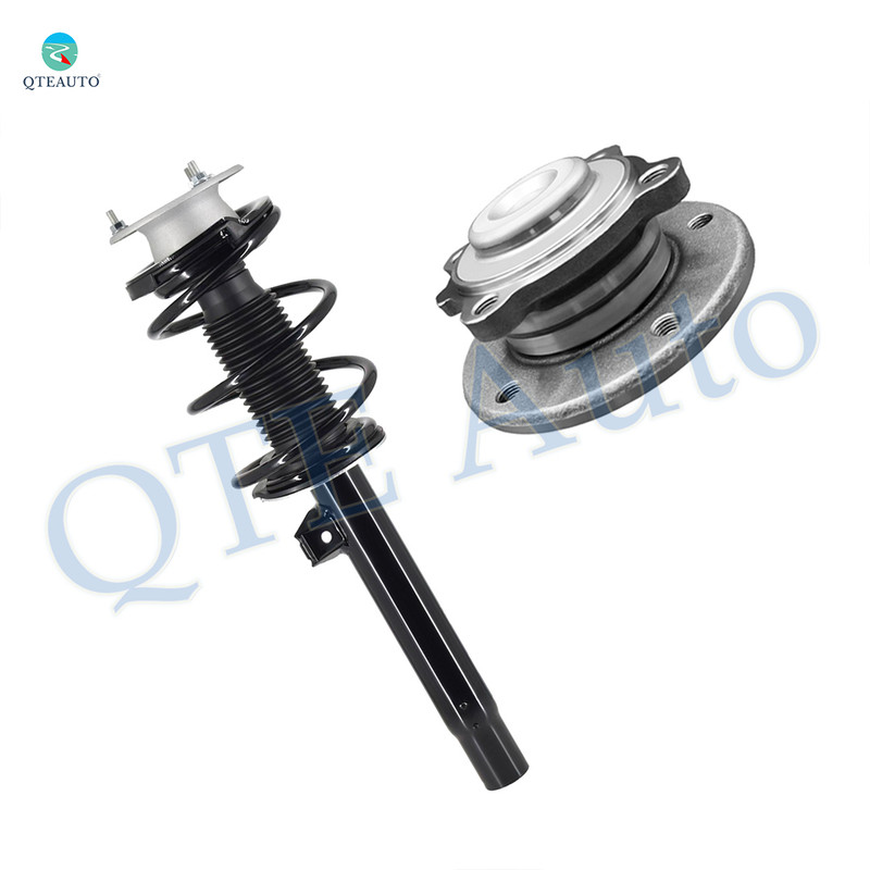 Front Left Wheel Hub Bearing Assembly-Quick Complete Strut-Coil Spring Assembly For 2006 BMW 330CI