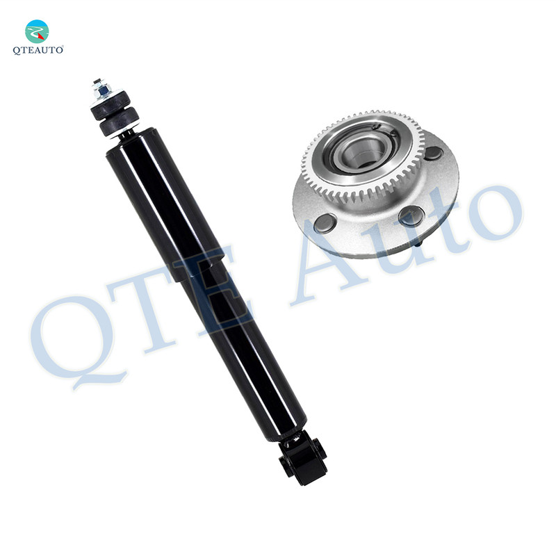 Front Wheel Hub Bearing Assembly-Shock Absorber For 2000 2001 Dodge RAM 1500 RWD