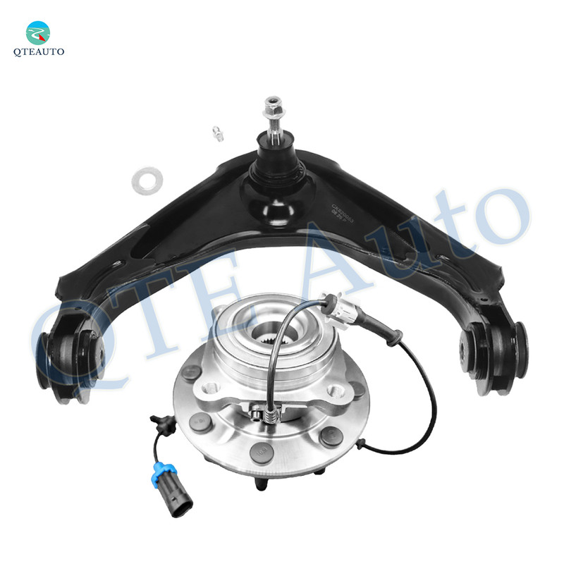 Front Upper Wheel Hub Bearing Assembly-Control Arm Ball Joint For 2007-2012 GMC Yukon XL 2500