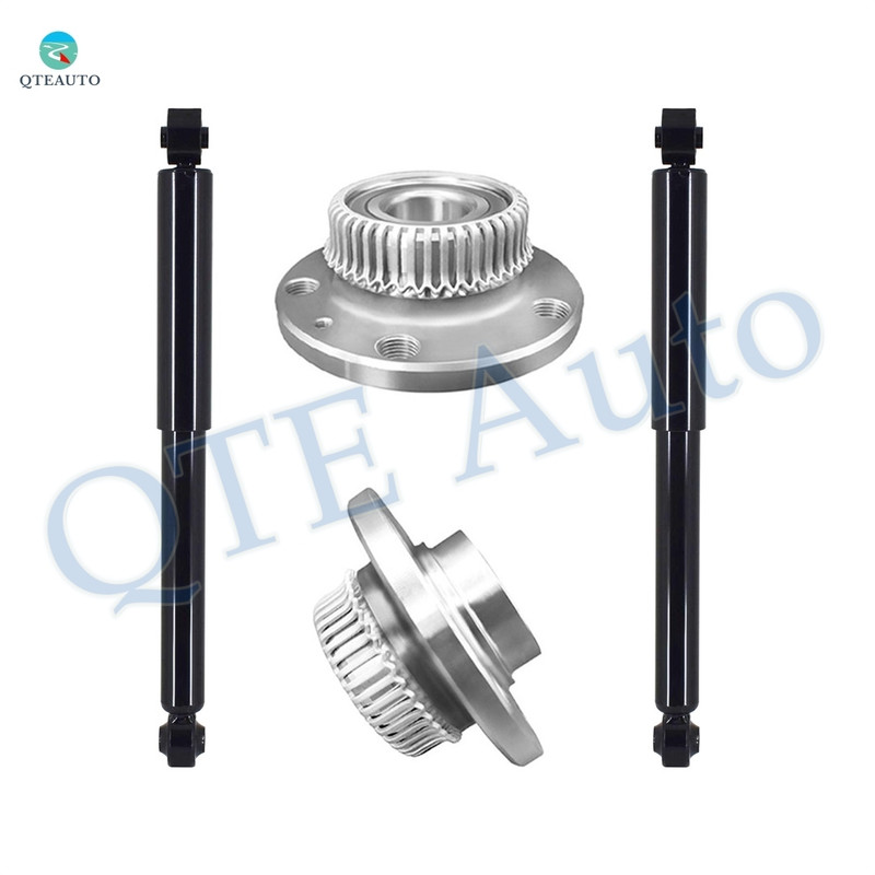Set of 4 Rear Wheel Hub Bearing Assembly-Shock Absorber Replacement Fit For 2000-2006 Audi TT Quattro