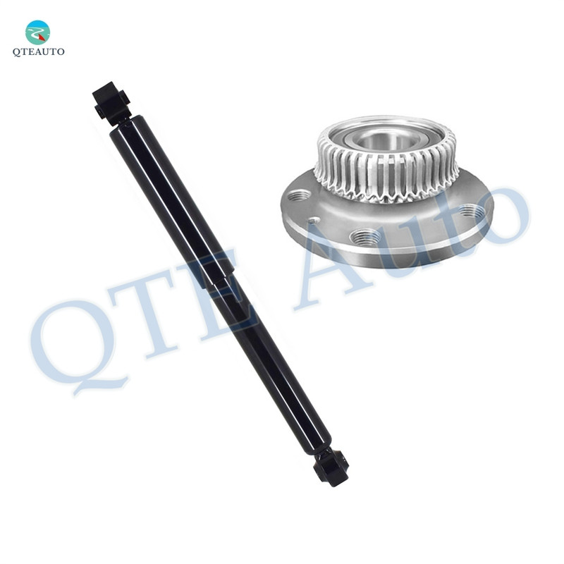 Rear Wheel Hub Bearing Assembly-Shock Absorber Replacement Fit For 2000-2006 Audi TT Quattro
