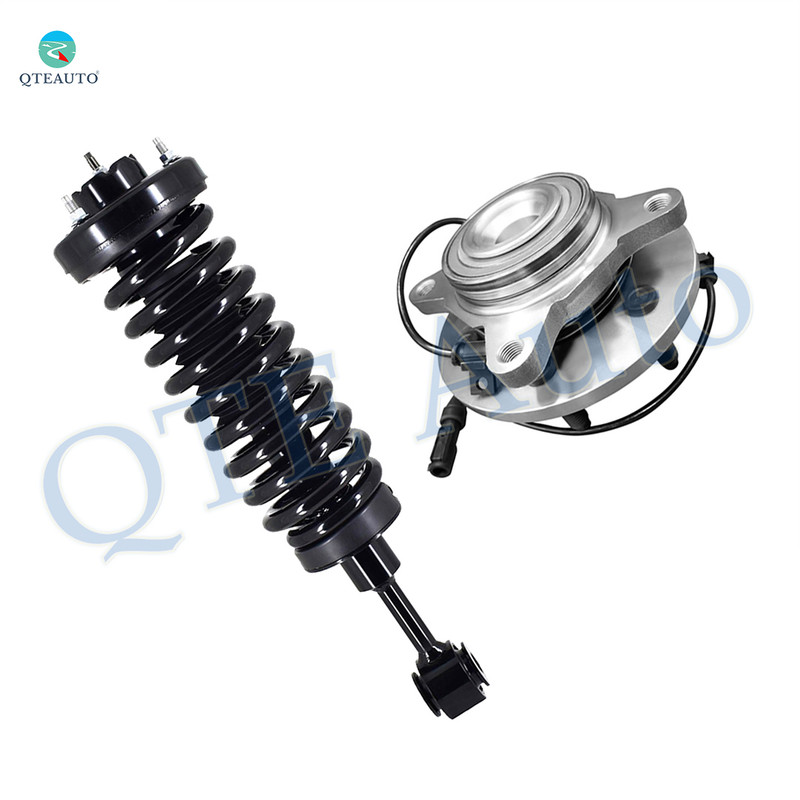 Front Wheel Hub Bearing Assembly-Quick Complete Strut-Coil Spring Assembly For 2003-2006 Lincoln Navigator
