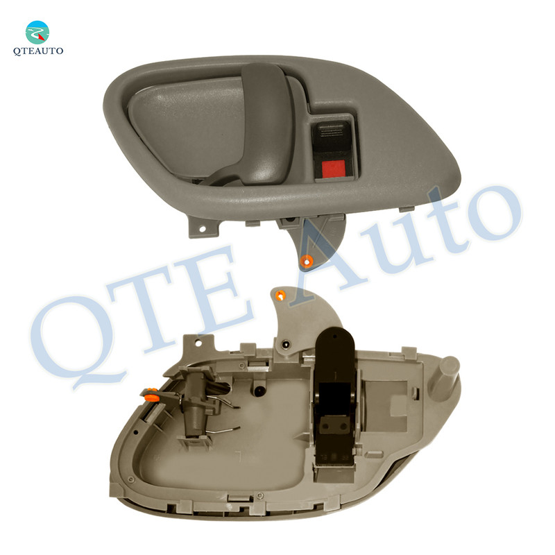 Pair of 2 Front Left-Right Inner Door Handle For 1997-2000 GMC C3500