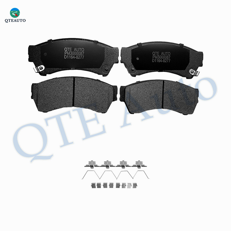 Front Brake Pads Replacement For 2006-2012 Ford Fusion, 2007-2012 Lincoln MKZ, 2006 Lincoln Zephyr, 2006-2013 Mazda 6, 2006-2011 Mercury Milan, Set of 4 Ceramic Brakes Pads
