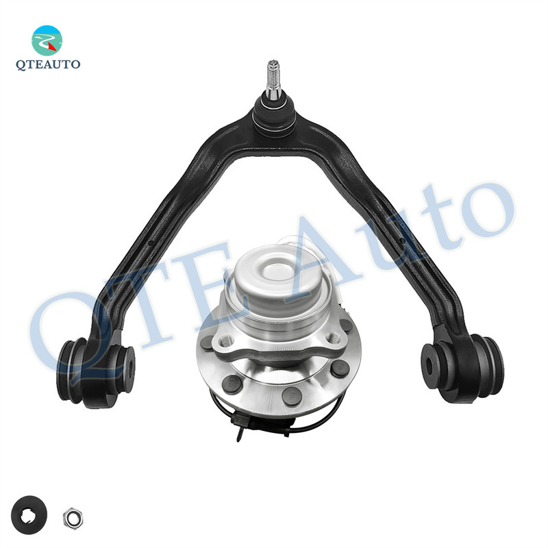 Front Upper Control Arm Ball Joint-Wheel Hub Bearing Assembly For 2003-2005 Chevrolet Express 2500 With 8 Stud Hub