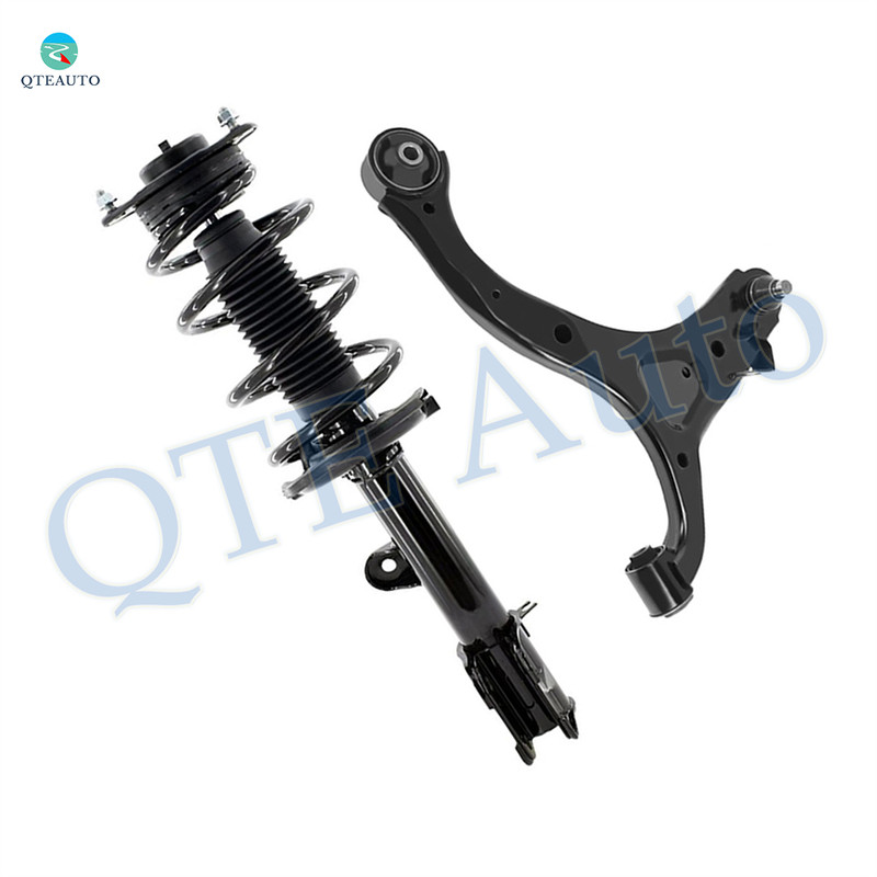 Front Right Lower Control Arm Ball Joint-Quick Complete Strut-Coil Spring Assembly For 2010-2012 Hyundai Santa FE