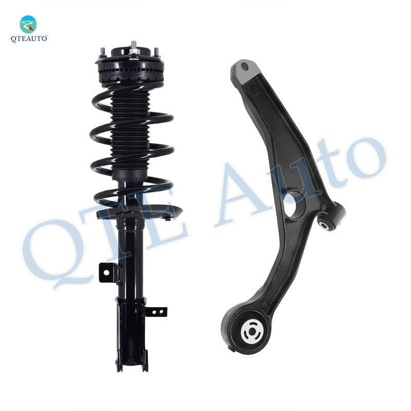Front Right Lower Control Arm-Quick Complete Strut-Coil Spring Assembly For 2008-2010 Chrysler Sebring FWD