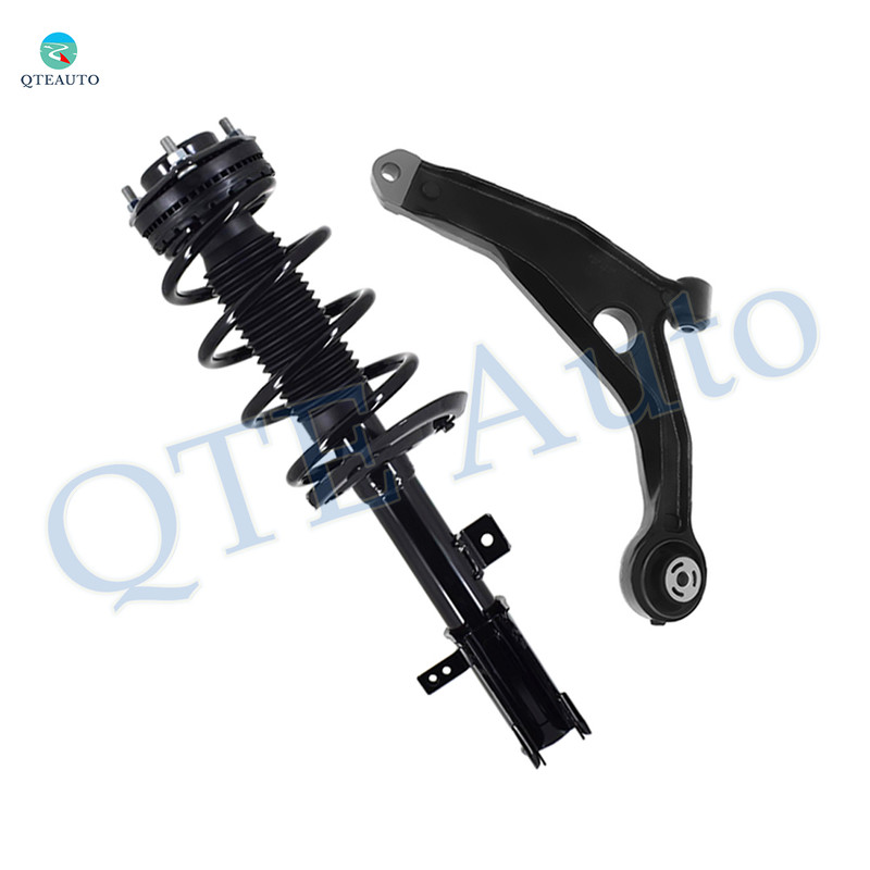 Front Left Lower Control Arm-Quick Complete Strut-Coil Spring Assembly For 2008-2014 Dodge Avenger