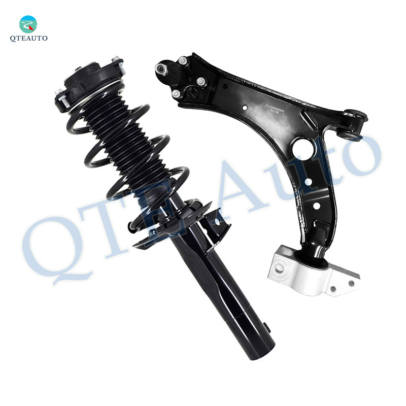 Front Right Lower Control Arm-Quick Complete Strut-Coil Spring Assembly For 2005-2014 Volkswagen Jetta
