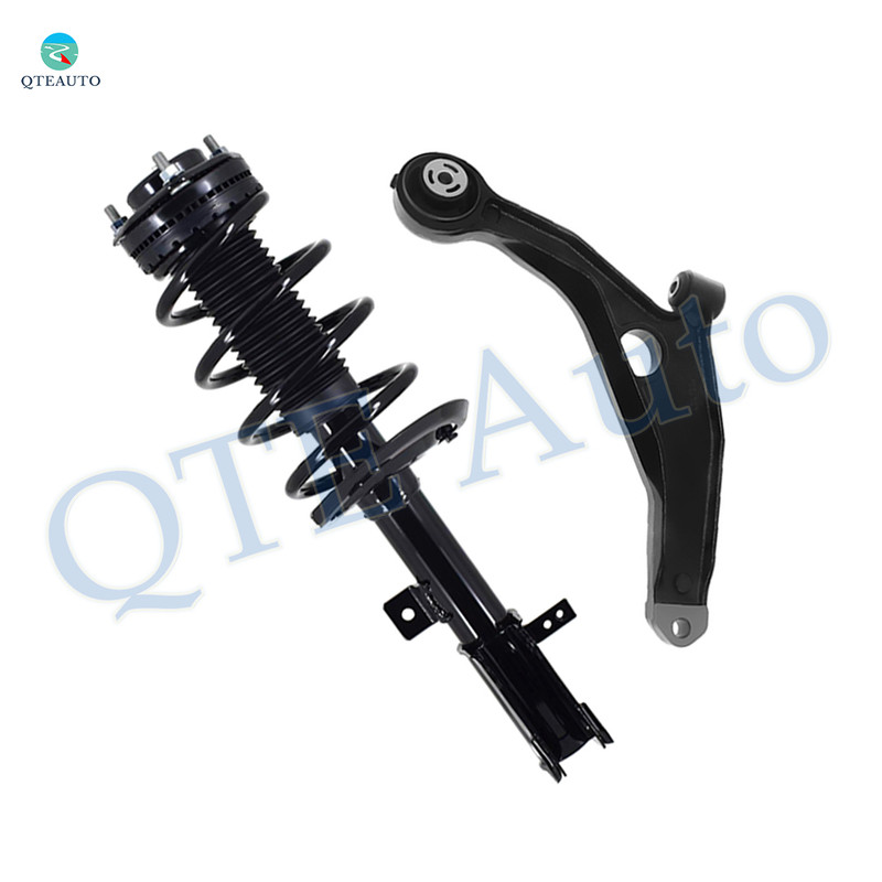 Front Right Lower Control Arm-Quick Complete Strut-Coil Spring Assembly For 2009 2010 Chrysler Sebring