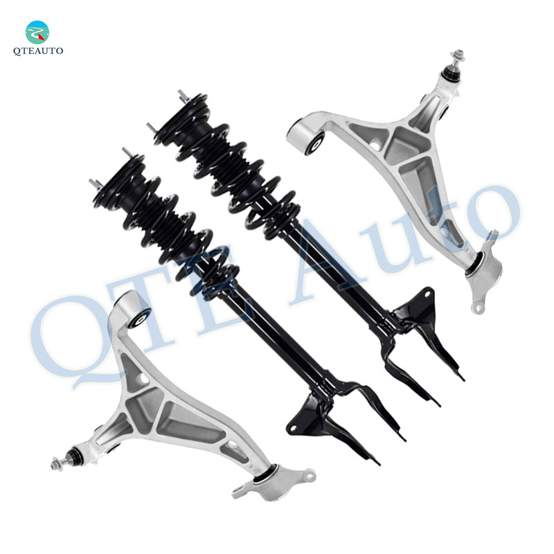 Set of 4 Front Lower Control Arm Ball Joint-Quick Complete Strut-Coil Spring Assembly For 2016-2021 Jeep Grand Cherokee