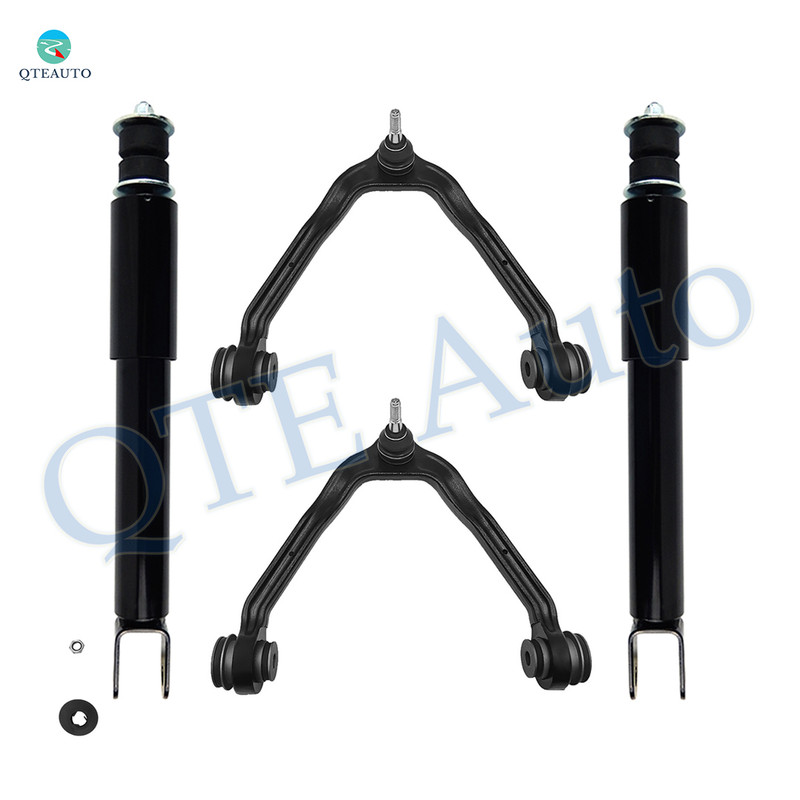 Set of 4 Front Upper Control Arm Ball Joint-Shock Absorber Replacement For 2007 Chevrolet Silverado 1500 Classic High Performance Monotube Upgrade