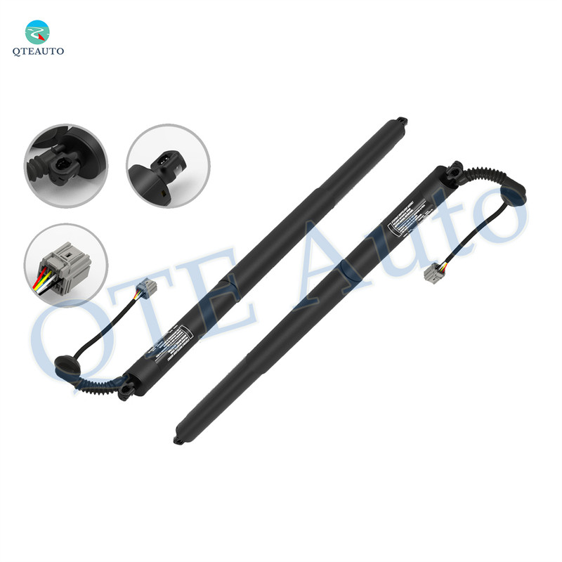 Pair of 2 Rear Tailgate Power Lift Supports, Left-Right Hatch Electric Liftgate Shocks Struts For 2013-2019 Ford Edge
