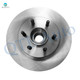 Set of 6 Front 330mm Disc Brake Rotor and Hub Assembly-Ceramic Brake Pad Kit For 2006 2007 Lincoln Mark LT
