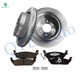Set of 6 Rear 348mm Brake Disc Rotors-Ceramic Brake Pad Kit For 2012 Ford F-150