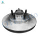 Set of 6 Front 331mm Disc Brake Rotor and Hub Assembly-Ceramic Brake Pad Kit For 2002 Lincoln Blackwood