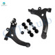 Set of 4 Front Lower Control Arm Ball Joint-Sway Bar Link For 2008 2009 Buick Allure