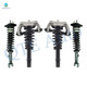 Set Front-Rear Quick Complete Strut-Coil Spring For 1999 2000 Plymouth Breeze w/ Control Arm