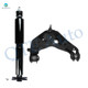 Front Left Lower Control Arm Ball Joint-Shock Absorber For 1999 Mazda B2500 Monotube Performance Upgrade