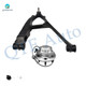 Front Right Lower Control Arm Ball Joint-Wheel Hub Bearing Assembly For 2005 2006 Chevrolet Silverado 1500