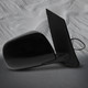 Right Passenger Side Mirror, Power Non-Heated Textured Black Manual Folding For 2004-2010 Toyota Sienna
