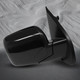 Right Passenger Side Mirror, Power Heated Paintable Manual Folding Replacement For 2009-2015 Honda Pilot
