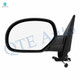 Left Driver Side Mirror, Power Heated Chrome Manual Folding For 2007-2013 GMC Sierra 2500 HD