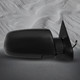 Right Passenger Side Mirror, Power Non-Heated Paintable Manual Folding For 1992-1999 Chevrolet K2500 Suburban